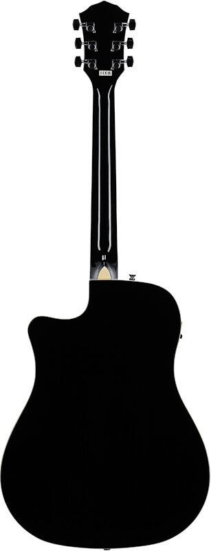 open zoom image for Fender FA-125CE Acoustic-Electric Guitar, Black, Full Straight Back