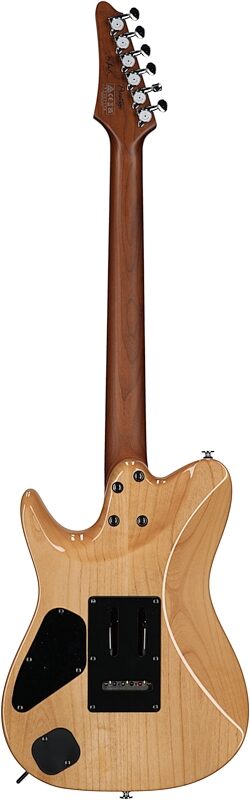 open zoom image for Ibanez TQMS1 Tom Quayle Electric Guitar (with Case), Celeste Blue, Full Straight Back