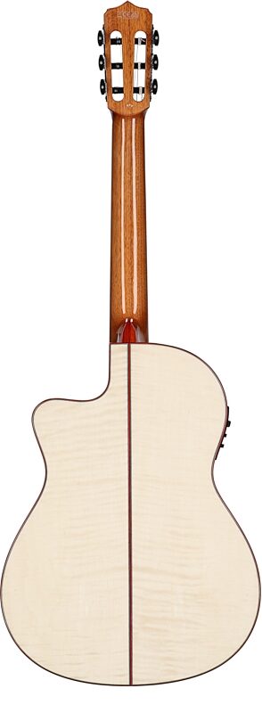 open zoom image for Cordoba Fusion 12 Classical Acoustic-Electric Guitar, White Sands, Full Straight Back