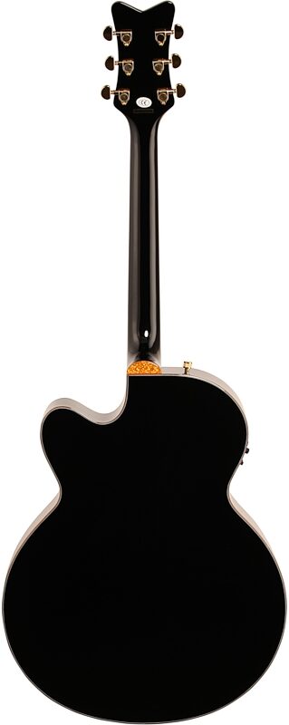 open zoom image for Gretsch G5022CBFE Rancher Falcon Jumbo Acoustic-Electric Guitar, Black, Full Straight Back