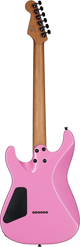 open zoom image for Charvel Pro-Mod Plus SD1 HH HT Electric Guitar, with Ebony Fingerboard, Platinum Pink, Full Straight Back