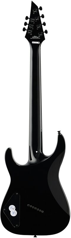 open zoom image for Jackson SLATX7Q X Soloist Arch Top Multi-Scale Electric Guitar, 7-String, Transparent Blue, Full Straight Back