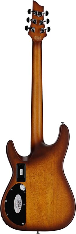 open zoom image for Schecter C-1 EA Classic Electric Guitar, Faded Vintage Sunburst, Full Straight Back