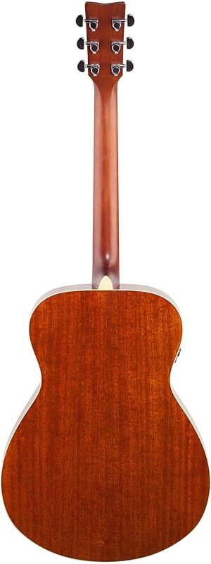 open zoom image for Yamaha FS-TA Concert TransAcoustic Acoustic-Electric Guitar, Brown Sunburst, Full Straight Back
