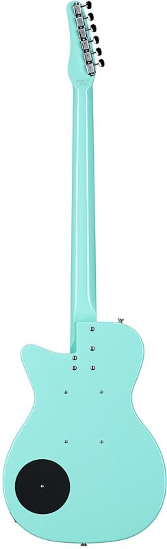 open zoom image for Danelectro 56 Vintage Baritone Electric Guitar, Dark Aqua, Full Straight Back