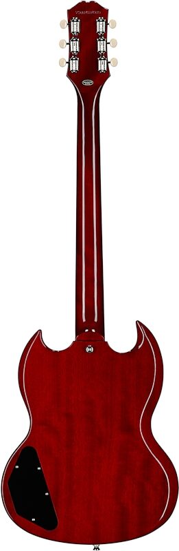 open zoom image for Epiphone Inspired by Gibson SG Special P-90 Electric Guitar (with Gig Bag), Cherry Red, Full Straight Back