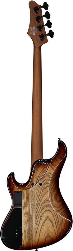 open zoom image for Ibanez MDM1300 Mode Electric Bass (with Gig Bag), Natural Stained Amber, Full Straight Back