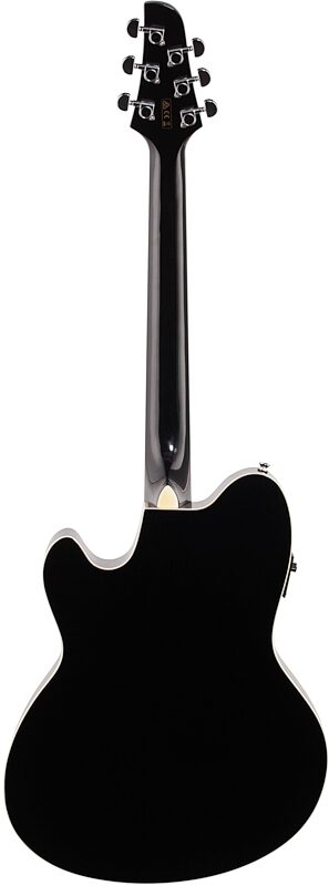 open zoom image for Ibanez TCY10E Talman Cutaway Acoustic-Electric Guitar, Black, Full Straight Back