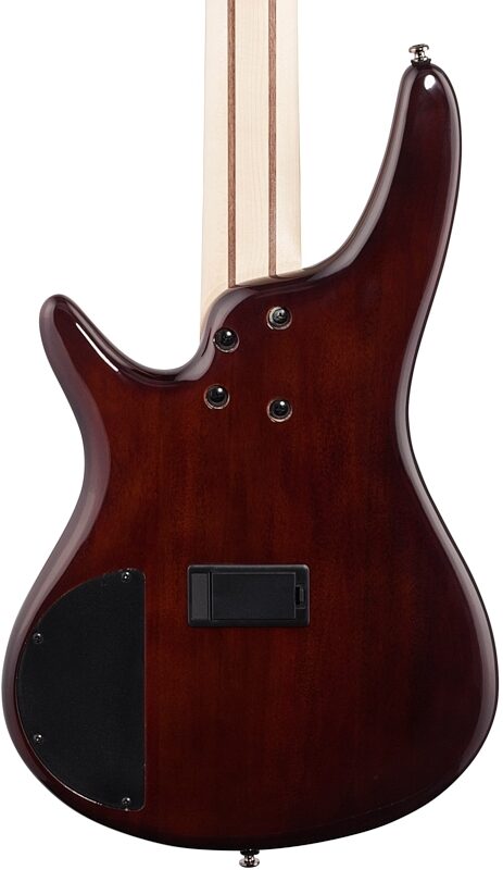 open zoom image for Ibanez SR405EQM Electric Bass, 5-String, Dragon Eye Burst, Full Straight Back