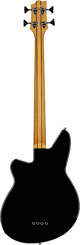 open zoom image for Reverend Brad Houser Basshouser Fatfish 32 Electric Bass, Satin Midnight Black, Full Straight Back