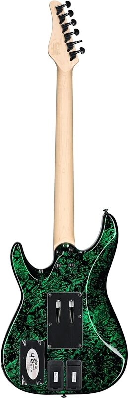 open zoom image for Schecter Sun Valley Super Shredder FR S Electric Guitar, Green Reign, Full Straight Back