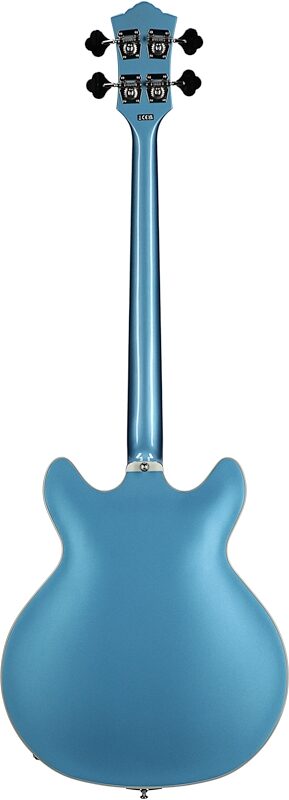 open zoom image for Guild Starfire I Electric Bass, Pelham Blue, Full Straight Back