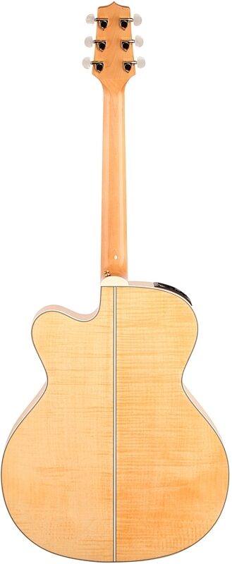 open zoom image for Takamine GJ72CE Jumbo Acoustic-Electric Guitar, Natural, Full Straight Back