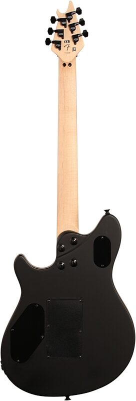 open zoom image for EVH Eddie Van Halen Wolfgang Special Ebony Fingerboard Electric Guitar, Stealth Black, Full Straight Back