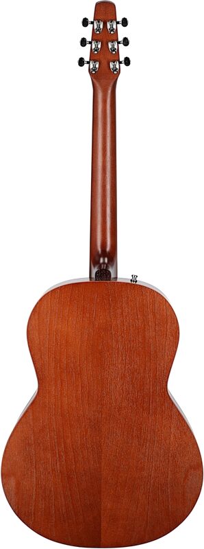open zoom image for Seagull Entourage Rustic Acoustic Guitar, Burst, Full Straight Back