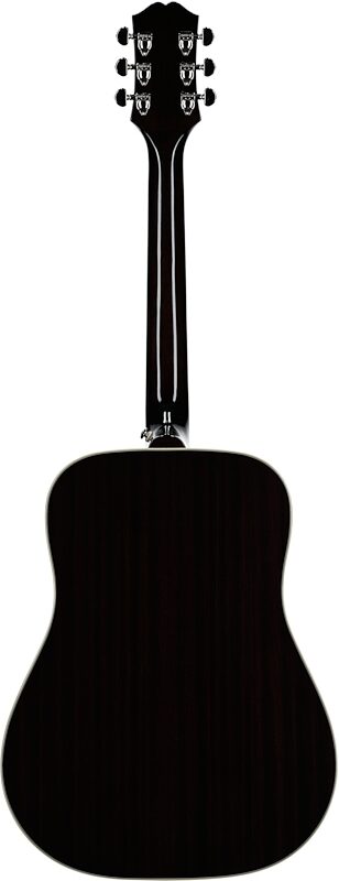 open zoom image for Epiphone Exclusive Hummingbird Studio Acoustic-Electric Guitar (with Gig Bag), Natural, Full Straight Back