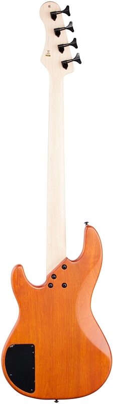 open zoom image for Luna Tattoo Electric Bass, New, Full Straight Back