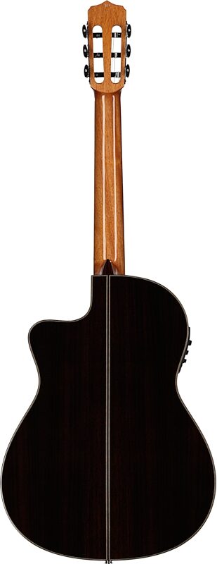 open zoom image for Cordoba Fusion 12 Rose II Classical Acoustic-Electric Guitar, Open Box (Very Good), Full Straight Back