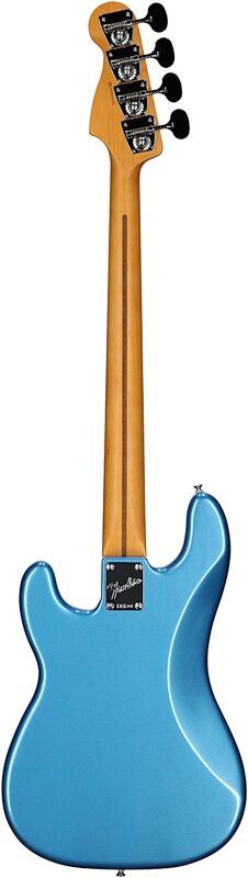 open zoom image for Fender American Professional Classic Precision Electric Bass, Maple Fingerboard (with Gig Bag), Lake Placid Blue, Full Straight Back