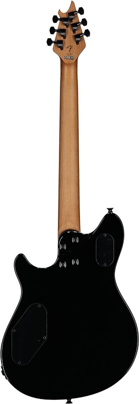 open zoom image for EVH Eddie Van Halen Limited Edition Wolfgang Special TOM Archtop Electric Guitar, Gloss Black, Full Straight Back