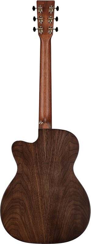 open zoom image for Martin 000C Jr E Walnut Acoustic-Electric Guitar (with Gig Bag), Vintage Burst, Full Straight Back