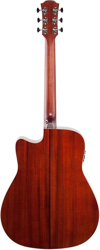 open zoom image for Yamaha A5M Dreadnought Acoustic-Electric Guitar (with Case), Vintage Natural, Full Straight Back