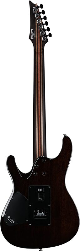 open zoom image for Ibanez S1070PBZ Premium Electric Guitar (with Gig Bag), Charcoal Black Burst, Open Box (Very Good), Full Straight Back