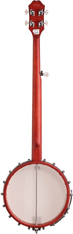 open zoom image for Epiphone MB100 Banjo, Natural, Full Straight Back