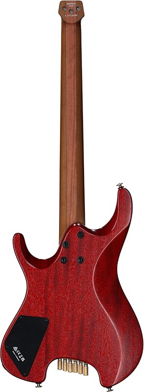 open zoom image for Ibanez Manuel Gardner Fernandes Electric Guitar (with Gig Bag), Obsidian Black, Full Straight Back