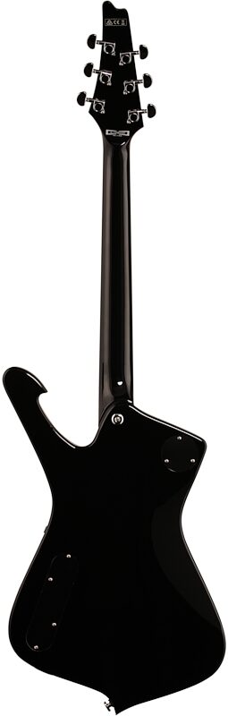 open zoom image for Ibanez Paul Stanley PS120 Electric Guitar, Black, Full Straight Back