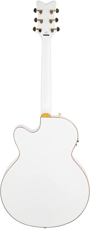 open zoom image for Gretsch G5022CWFE Rancher Falcon Jumbo Acoustic-Electric Guitar, White, Full Straight Back