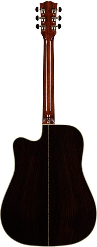 open zoom image for Epiphone Inspired by Gibson Custom Hummingbird Deluxe EC Acoustic Guitar (with Soft Case), Natural, Full Straight Back