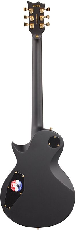 open zoom image for ESP LTD EC-1000 Deluxe Series Electric Guitar, with Seymour Duncan Pickups, Vintage Black, Full Straight Back