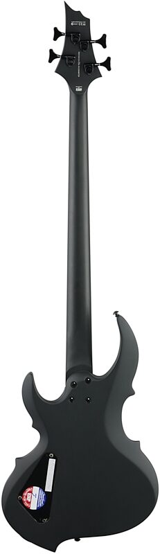 open zoom image for ESP LTD Tom Araya TA-204 FRX Electric Bass, Black Satin, Full Straight Back