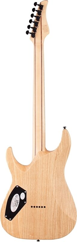 open zoom image for Schecter Reaper 6 Electric Guitar, Charcoal Burst, Full Straight Back