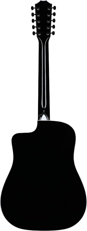open zoom image for Taylor Somos 250ce Plus Bajo Quinto 10-String Acoustic-Electric Guitar, Black, Full Straight Back