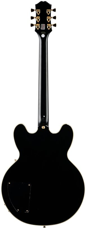 open zoom image for Epiphone B.B. King Lucille Electric Guitar (with EpiLite Case), Ebony, Full Straight Back
