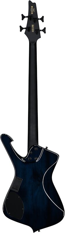 open zoom image for Ibanez ICB720FM Iceman Electric Bass (with Gig Bag), Cosmic Blue Starburst, Full Straight Back