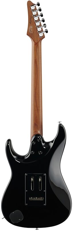 open zoom image for Ibanez AZ2204B Prestige Electric Guitar (with Case), Black, Full Straight Back