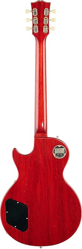 open zoom image for Gibson Custom 1959 Les Paul Standard Murphy Lab Light Aged Electric Guitar (with Case), Cherry Tobacco Burst, Full Straight Back