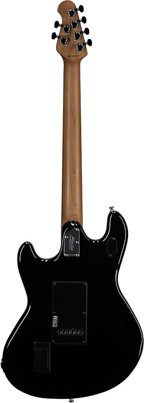 open zoom image for Sterling by Music Man SR50X StingRay Plus Electric Guitar, Black, Roasted Maple Fretboard, Full Straight Back
