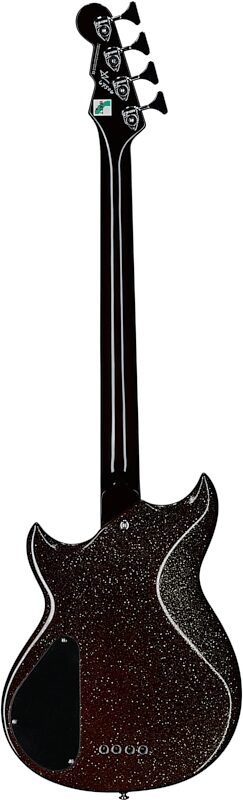 open zoom image for Reverend Mike Watt Wattplower MKII Electric Bass, Rootbeer, Full Straight Back
