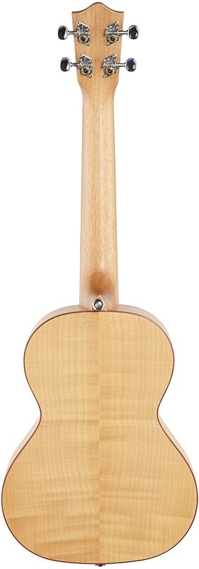 open zoom image for Lanikai Flame Maple Tenor Ukulele, New, Full Straight Back