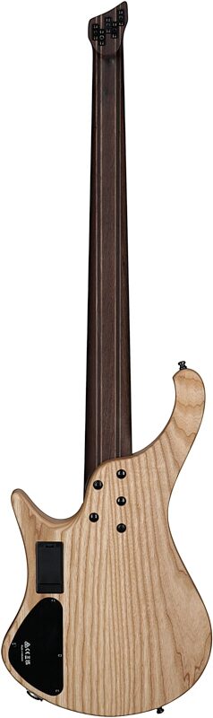 open zoom image for Ibanez EHB1675MS Multi-Scale Electric Bass, 5-String (with Gig Bag), Natural Flat, Full Straight Back
