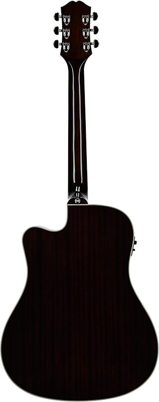 open zoom image for Epiphone Hummingbird Studio EC Acoustic-Electric Guitar (with Gig Bag), Natural, Full Straight Back