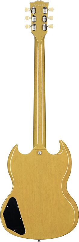 open zoom image for Gibson SG Standard '61 Custom Color Electric Guitar (with Case), TV Yellow, Open Box (Good), Full Straight Back