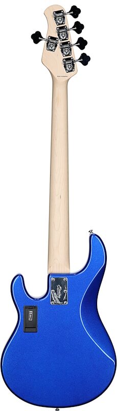 open zoom image for Sterling by Music Man Ray5HH Electric Bass, 5-String, Cobra Blue, Hard Maple Fretboard, Full Straight Back