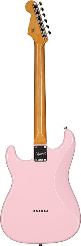 open zoom image for Squier Classic Vibe '50s Stratocaster HT Electric Guitar, with Maple Fingerboard, Shell Pink, Full Straight Back