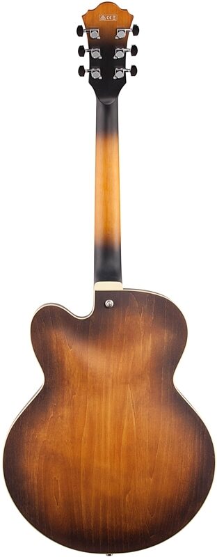 open zoom image for Ibanez AF55 Artcore Hollowbody Electric Guitar, Tobacco Flat, Full Straight Back