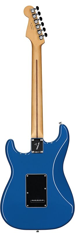 open zoom image for Fender Player II Modified Stratocaster HSS Electric Guitar, Rosewood Fingerboard (with Gig Bag), Electric Blue, Open Box (Very Good), Full Straight Back
